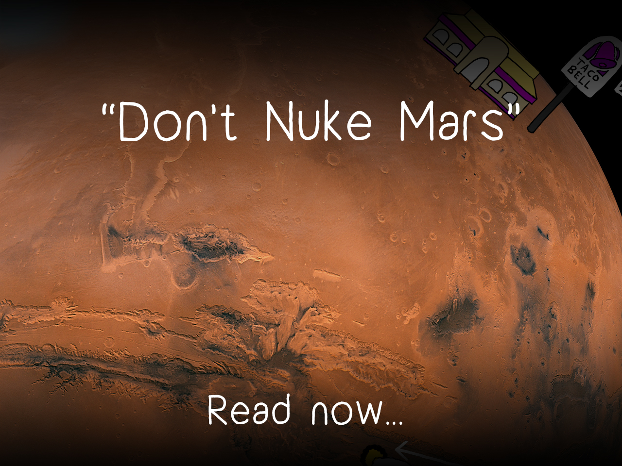 Don't Nuke Mars
