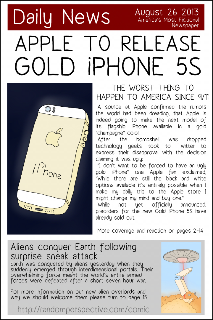 Apple To Release Gold iPhone 5S