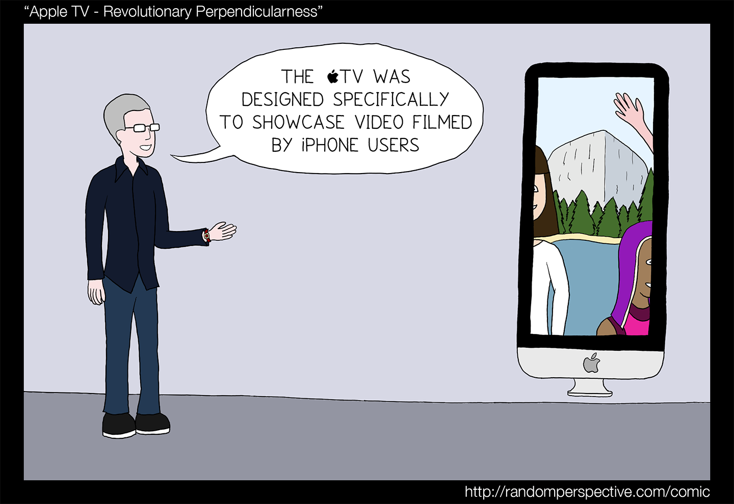 Apple TV - Revolutionary Perpendicularness