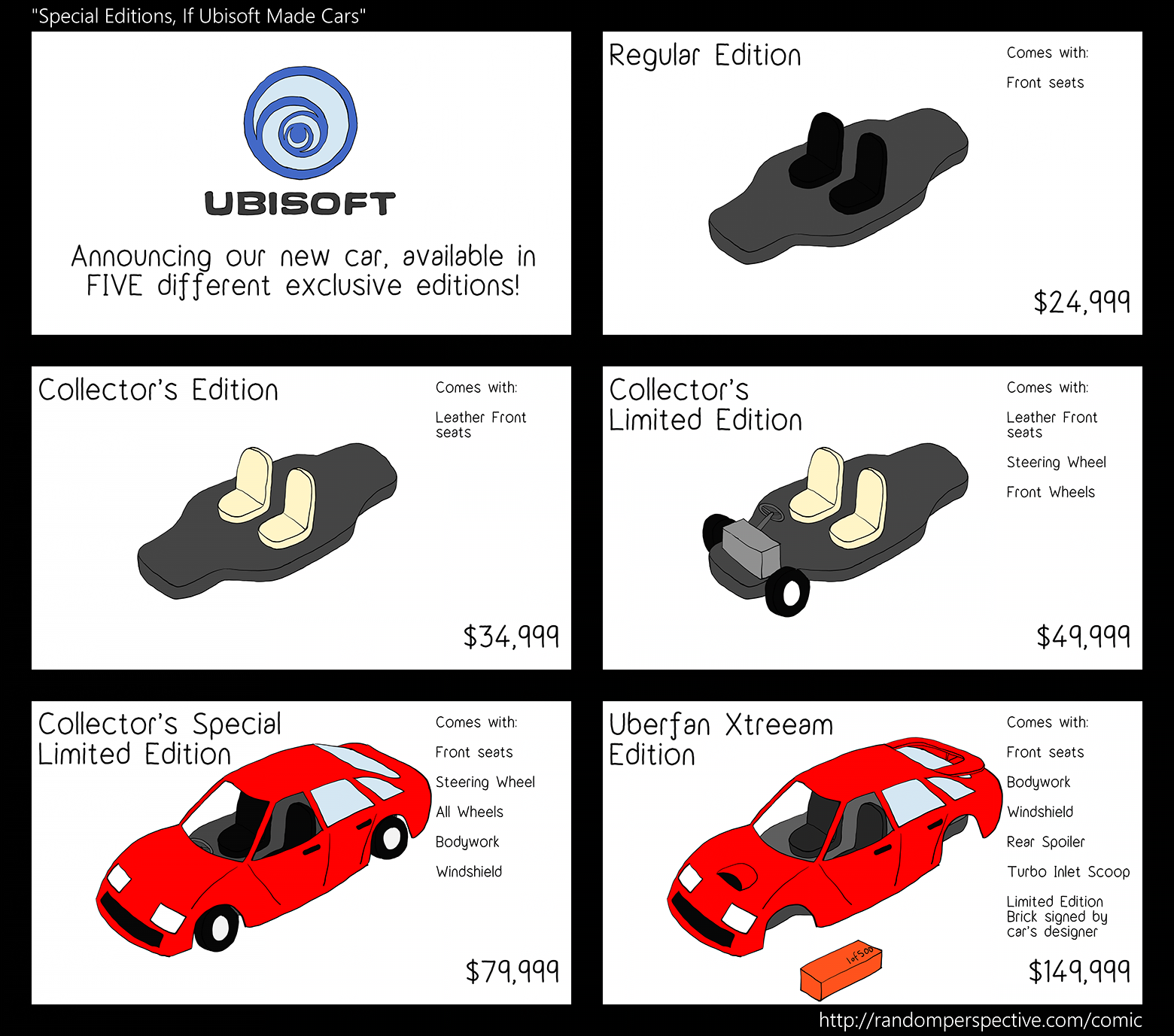 Special Editions: If Ubisoft Made Cars