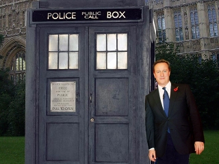 David Cameron as Doctor Who